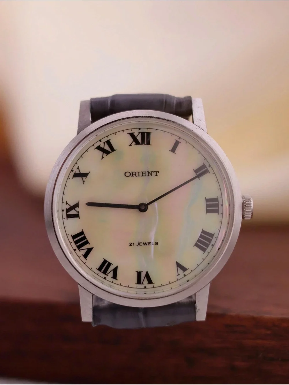 Vintage 1990s Orient I120-18400 Manual-Winding Men’s Watch